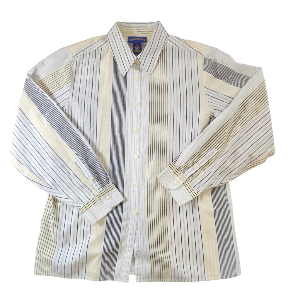 Charter Club Cotton Button-up top women's size 10